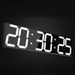 LED Digital Timer Wall Clock Large Size Meeting Room Calendar_voghion.com