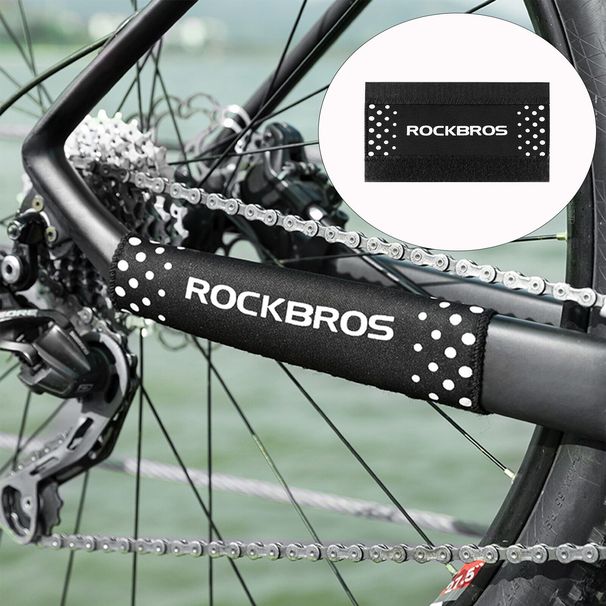 Protección para cuadro de bicicleta ROCKBROS Vaina de cadena Protege contra la fricción causada por las cadenas_voghion.com
