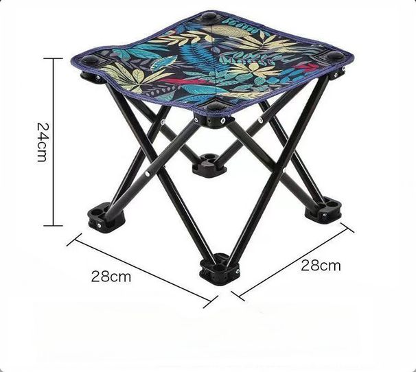 Kermit Outdoor Tragbarer Klappstuhl Leichter Campingstuhl Picknick Angelhocker Mit Rückenlehne Strandstuhl_voghion.com