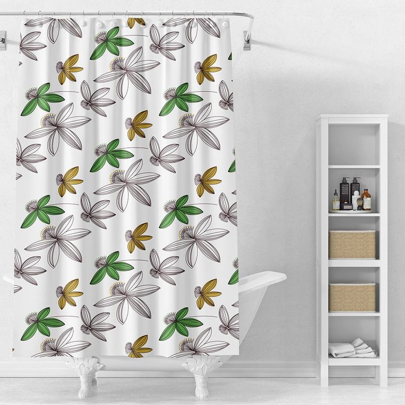 Balcony Rainproof Shower Eco-friendly Partition Thickened Bath Waterproof Mildewproof Bathroom Water Blocking Curtain_voghion.com