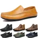 Size 13 designer leather autumn and winter plus size bean cross-border British business men's single kick shoes_voghion.com
