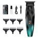Professional Hair Clipper For Men - Cordless Rechargeable Hair Trimmer With Digital Display, Precision T-Blade For Fade, Taper & Edge Up_voghion.com