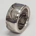 Moneta Morning Glory Morgan Ring Dollar Grawerowanie Biżuteria unisex Wykwintna_voghion.com