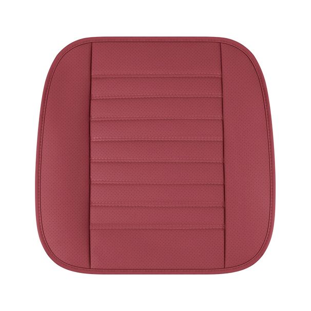 Autositzkissen Sommer Kühles Atmungsaktives Leder Haupt- Und Co-Pilot Einzelstück Rückenfreies Sitzkissen Vier Jahreszeiten Universal-Sitzkissen_voghion.com