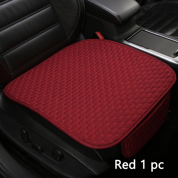 Universal Size Flax Car Cover Linen Seat Cushion Protector Pad Auto Accessories Interior Styling_voghion.com