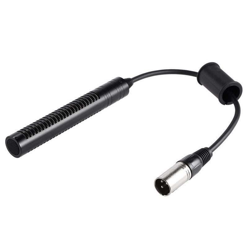 Video Recording Interview Stereo Condenser Unidirectional Microphone Mic for Sony Panosonic Camcorder_voghion.com