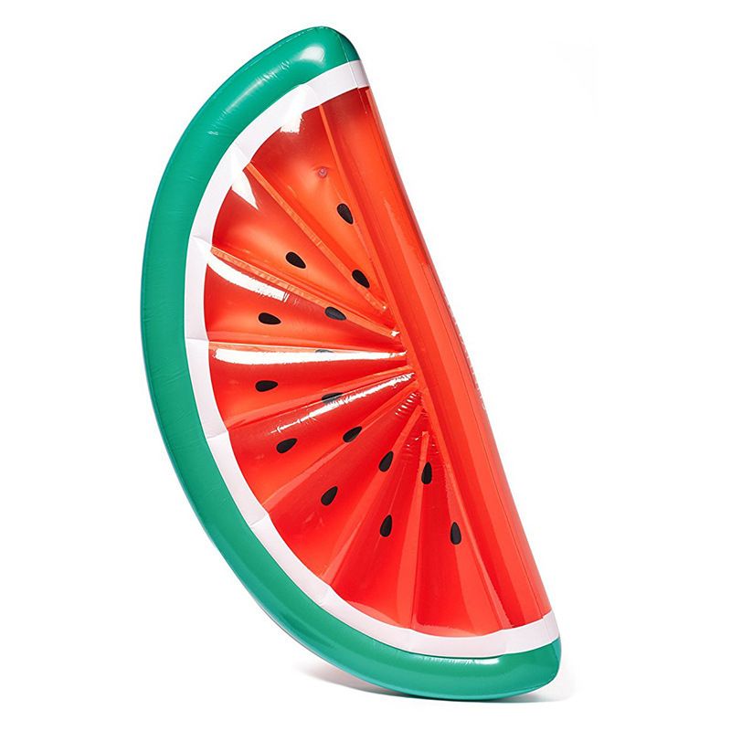 Pat gonflabil cu plutitor de pepene verde, pentru adulți, pliabil, reclinabil, cu ananas, pentru fructe_voghion.com