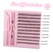 False Eyelashes 200 Clusters Single Cluster Segmented DIY False Eyelashes 30D 100D Natural Thick Curled Eyelashes_voghion.com