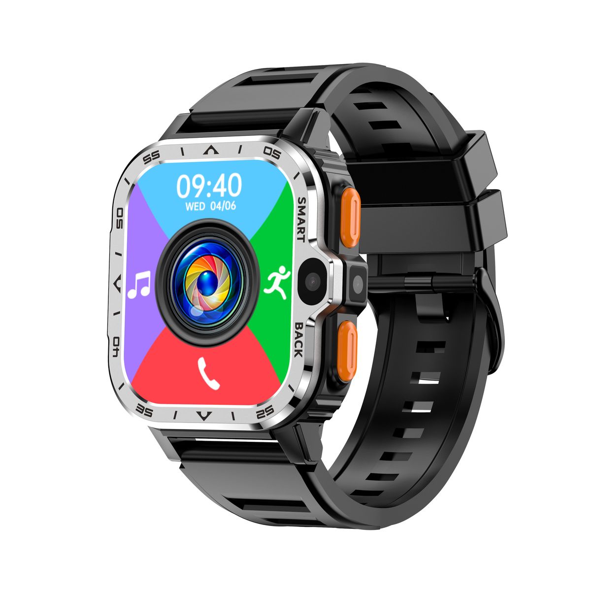 Android 4G Cross Border Exclusive PGDWWATCH Sports Smart Watch X8 Bluetooth Sports Waterproof DM20 Google Market_voghion.com