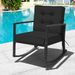 Patio Rattan Rocker Outdoor Glider Rocking Chair Cushion Lawn_voghion.com