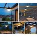 Lampada a sospensione ad energia solare, illuminazione per esterni, lampada a sospensione a LED impermeabile per interni ed esterni_voghion.com