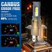 Ampoules de phares LED H4 9003 HB2, Canbus, feux de route et de croisement, super lumineuses, puces CSP, lampes à diode Turbo LED 12 V_voghion.com