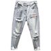 Men's Clothing Street Washed Distressed Ripped Jeans For Men Spring And Autumn Straight High Street Vibe Style Handsome Long Pants_voghion.com