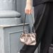 2024 Pop Little Golden Ball Chain Luxus Unterarm Cloud Fold Echtes Leder Knödel Damen Single Shoulder Crossbody_voghion.com