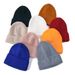 Cappelli autunnali e invernali per donne Cappelli lavorati a maglia Paraorecchie caldi Cappelli di lana Cappelli da donna in tinta unita Cappelli lavorati a maglia caldi all'ingrosso in fabbrica_voghion.com