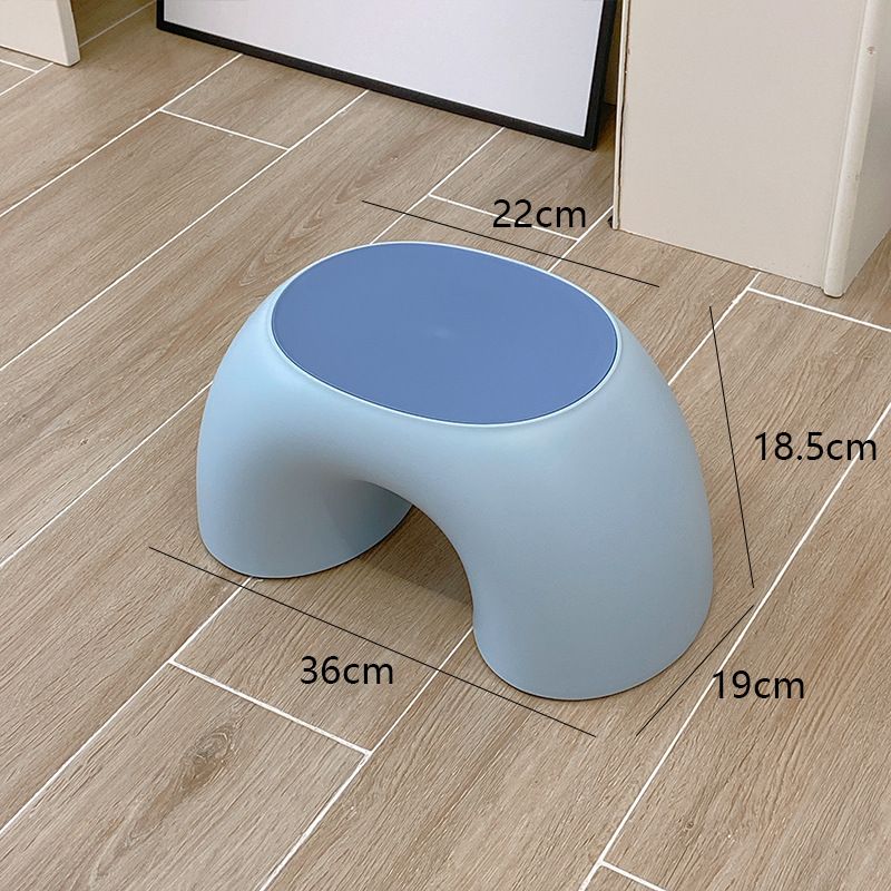 Cute Small Home Use, Low For Dormitory, Thickened And Sturdy Plastic, Children's Baby Footstool, Living Room Coffee_voghion.com