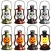 Cross Border Totenkopf Kürbis Laterne Halloween Batterie Laterne Outdoor Garten Camping LED Tragbare Petroleumlampe_voghion.com