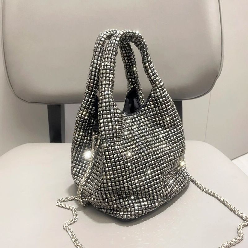 Glänzende Kristall-Clutch-Geldbörse, Umhängetasche, Strass-Handgemachte Geldbörsen und Handtaschen, Luxus-Designer-Abend-Clutch-Tasche_voghion.com