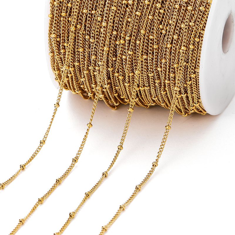 Kupfer Kabelkette 2MM Schmuck Zubehör_voghion.com