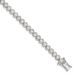 Sterling Silver Rhodium-plated CZ 7 Inch Tennis Bracelet_voghion.com