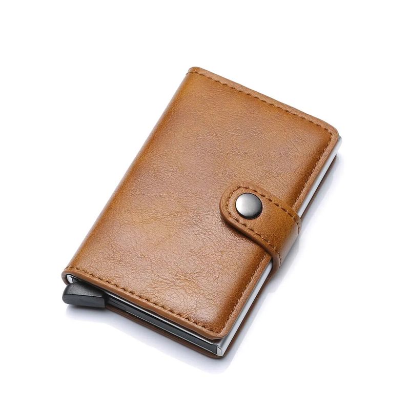 New Rfid Men Card Wallets Carbon Fiber Card Holder Slim Mini Wallet Small Money Bag Male Purses_voghion.com