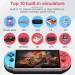 X12 Plus Portable Handheld Player 16G 7inch HD Screen Dual Joystick Classic Arcade Game Console Built-in 20000+ TV_voghion.com
