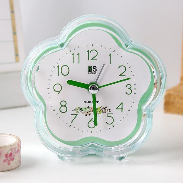 Small RYYD Cartoon Alarm For Students, High-Quality Wake-Up Gadget, Home Bedroom Bedside Desktop Plastic Portable Clock Students,_voghion.com
