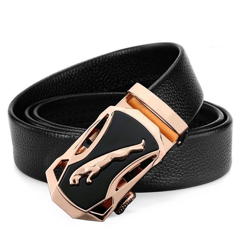 Ceinture à boucle automatique CHAUDE Ceintures authentiques de haute qualité pour hommes Sangle en cuir Ceintures décontractées pour jeans_voghion.com