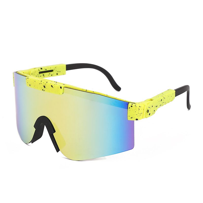 Cycling sunglasses Outdoor sunglasses High-end sports glasses Bright coated wilderness hiking glasses_voghion.com