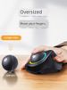 New Arrival Trackball Three-Model Wireless Office Bluetooth Mute Ergonomic Vertical Drawing CAD Mouse_voghion.com