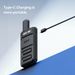 CBCBTWO 4PCS GT-911 Walkie Talkie Dual PTT Ultra-thin Walkie-talkie Portable PMR/FRS Two Way Radio Type C For Hotel_voghion.com