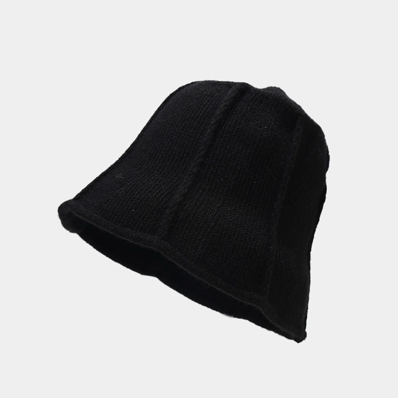 Autumn new solid color flat-top fisherman's hat children's simple literary and retro sun hat outdoor hat_voghion.com