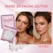 Pudaier European And American High-Definition Matte Highlighting Powder Cake And Pearlescent Shimmer Highlighting Gel Cheek Color Enhancer_voghion.com