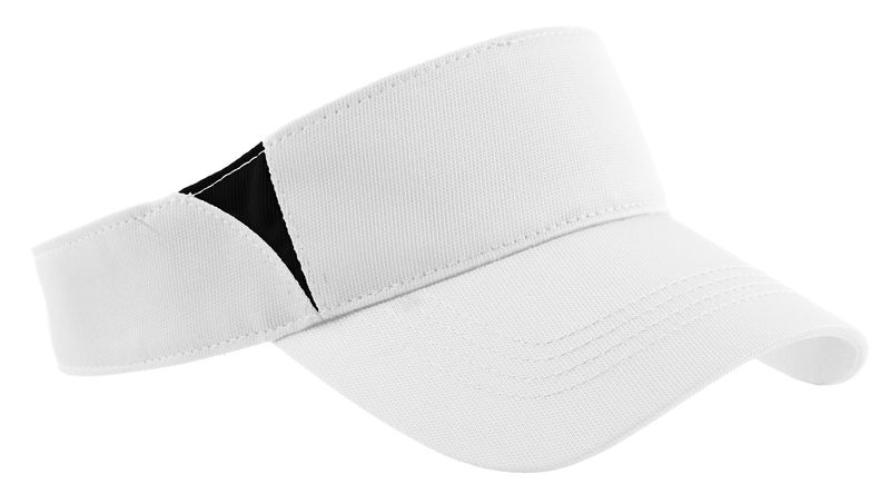 Sport-Tek Dry Zone Colorblock Visor STC13_voghion.com