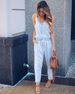 Frauen weste taille abnehmen mode jeans overall hosen spot_voghion.com