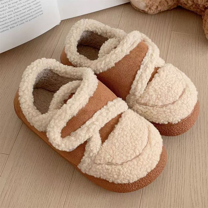 Scarpe invernali da donna in cotone, calde e soffici_voghion.com