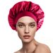 Cross-Border New Women's Wide-Brim High Elasticity European And American Beauty Salon Shower Cap Polyester Hair_voghion.com