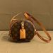 Handmade 2024 New Large Capacity Soft Leather Small Round High-end Single Shoulder Crossbody Box Bag_voghion.com