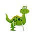 Children's paper 3D puzzle cute cartoon dinosaur shape 3D small puzzle toy gift food small puzzle_voghion.com