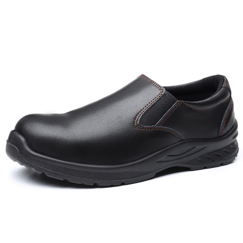 Lélegző acélbetétes cipő Könnyű, bebújós munkavédelmi cipő Ütés- és átszúrásálló szakácscipők Csúszásmentes munkacipők_voghion.com