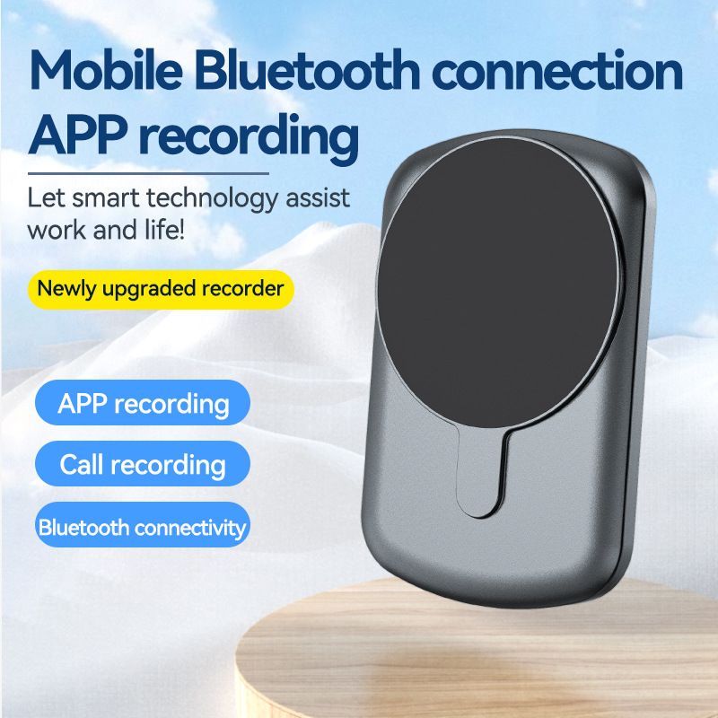 Digital Voice Recorder New A1A AI Recorder ChatGPT Smart Transcription Translation Recorder APP Control Recorder_voghion.com
