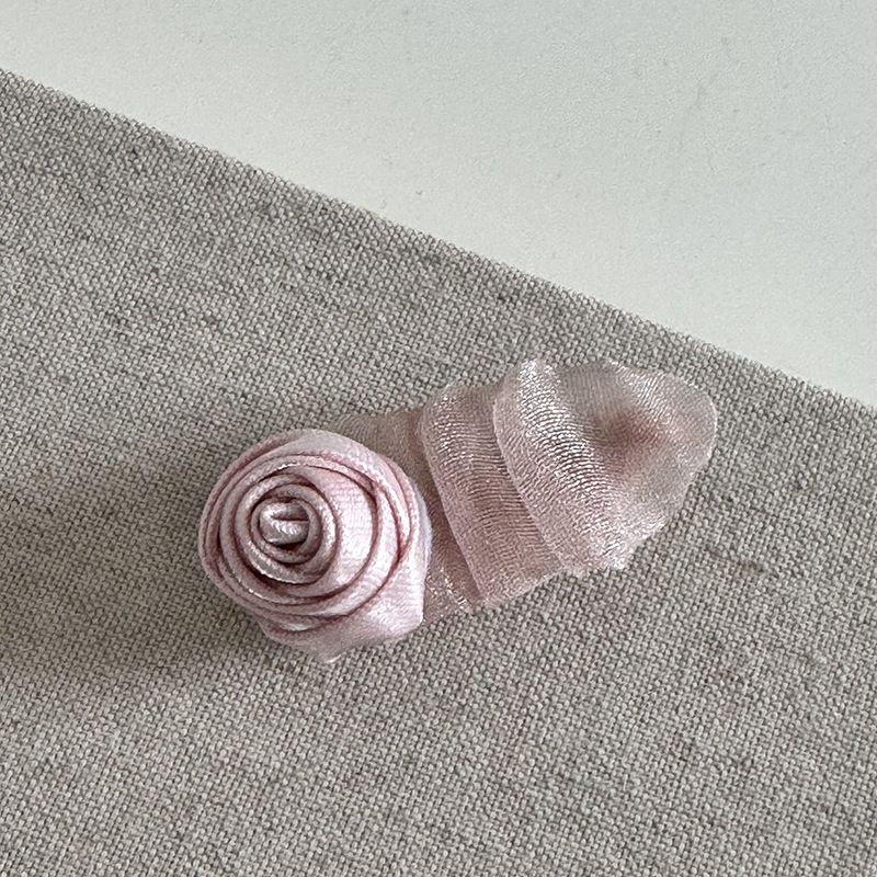 Épingle à cheveux latérale rose pour femmes, nouvelle pince latérale sans couture haut de gamme, pince à frange, design sensuel, pince à bec de canard_voghion.com
