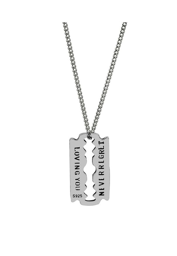 LDR1214 Collana lama retrò in argento S925_voghion.com