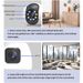 1Set  Dioche Security Camera 1080P Dual Lens Baby Monitor with Two Way Audio Night Remote Monitoring for Wide Application_voghion.com