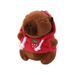 Capybara Keychain Adorable Plush Soft Stuffed Animal Toy In Pink 12cm Peach_voghion.com