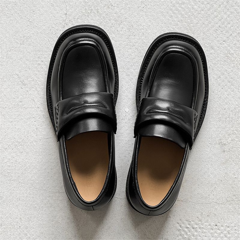 Lao Qian Feng Le Fu With Thick Sole And Increased Height, Single Shoe Commuting, Versatile Daily Wear, Comfortable Fit,_voghion.com