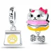 925 Sterling Silver Pet Life Series Charms Cat Burger Family Beads Fit Bracelet Necklace DIY For Women Fashion Jewelry_voghion.com