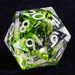 9 Polyhedral Dice DD Set Verdant Whisper For Dungeons Dragons RPG_voghion.com