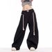 Men's Clothing Style Trendy Retro Sports Pants Women's Wide Leg Scimitar Pants Spring And Autumn New Loose Casual Sweatpants Straight Mopping Pants_voghion.com