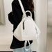 Backpack Niche Design Trendy Versatile Handbag Student Class Casual Women's Bag_voghion.com